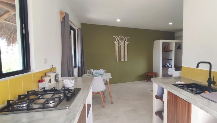view from kitchen